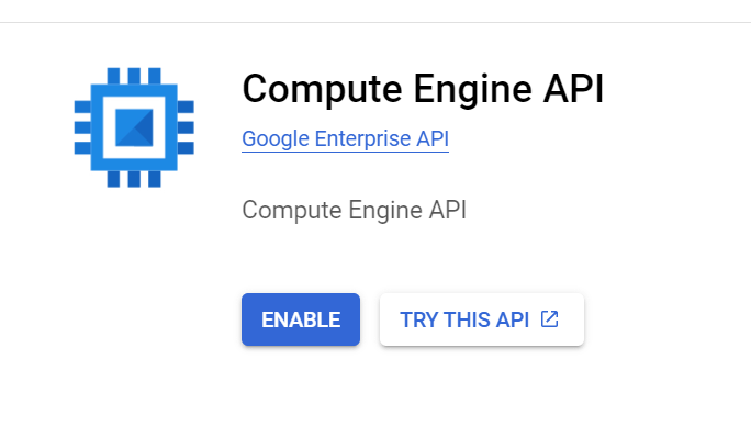 Compute Engine API