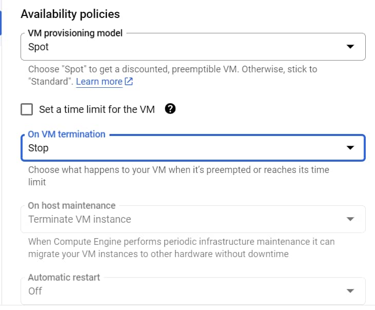 spot virtual machine