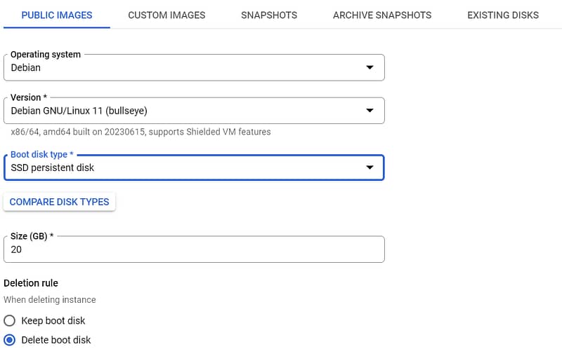 virtual machine image